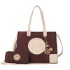 MKF Collection Louise Women’s Tote Bag and Wallet Set by Mia K - 2 of 4