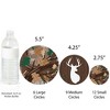 Big Dot of Happiness Gone Hunting - Deer Hunting Camo Baby Shower or Birthday Party Giant Circle Confetti - Party Décor - Large Confetti 27 Count - 3 of 4