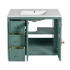YOOCOZZ 36" Bathroom Vanity with 2 Soft Close Doors and 3 Drawers - 4 of 4