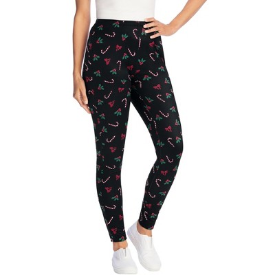 Woman Within Women's Plus Size Petite Cozy Legging