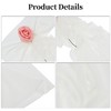 Unique Bargains Flower Chair Belt Stretch Chair Sashes 13.78"x5.91" White 2 Pcs - 3 of 4