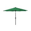 WestinTrends 9 Ft Outdoor Patio Solar LED Market Umbrella with Square Concrete Base - 2 of 3