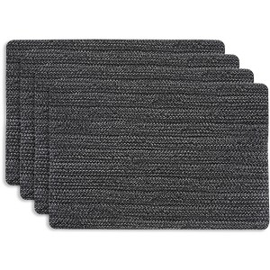 KAF Home Twist set of 4 vinyl placemats - 1 of 1