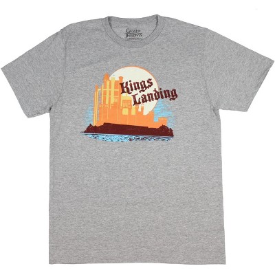 Game of Thrones Kings Landing Destination Men's T-Shirt Adult