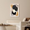 Art Remedy Milk Butterscotch and Dark Chocolate Brown Earthy Abstract Wall Art Unframed - 2 of 4