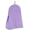 Everyday Kids Light Purple Hanging Diaper Caddy – Portable, Foldable Nursery Organizer with Hook, Washable Fabric, and Easy-Access Diaper Storage - 2 of 4