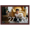 PosterPalooza | Minimalist Brown Picture Frame - UV Acrylic, Backing Board, Hanging Hardware Included - 2 of 4
