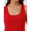 INSPIRE CHIC Women's Tank Racerback Sleeveless Nightgown - 4 of 4