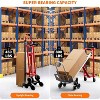 3-in-1 Heavy Duty Foldable Convertible Hand Truck with Wheels, 800 lbs Capacity Dolly Cart for Moving, Shopping, Travel - 3 of 4