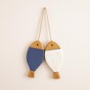Fir Wood Fish Ornament (Set of 2) - 2 of 3