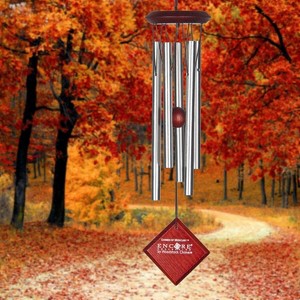 Woodstock Windchimes Chimes of Mercury Silver  Wind Chimes For Outside  Wind Chimes For Garden  Patio  and Outdoor DÃƒÂ©cor  14"L - 1 of 4