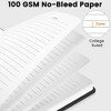 Belatt Lined Spiral Journal Notebook, A5 College Ruled Notebook for Journaling, Note-Taking, and Daily Planning, Durable Hardcover with Elegant Design - 2 of 4