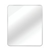 Whisen 30x36 Inch Rectangular Bathroom Wall Mirror, HD Glass with Anti-Rust Aluminum Frame - 4 of 4