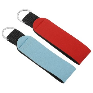 Unique Bargains Neoprene Water Sports Waterproof Floating Keychains 2 Pcs - 1 of 4