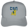 College Of Southern Nevada Primary Logo Foam Trucker Cap Grey Os - 2 of 4