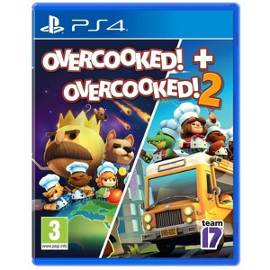Fireshine Games Overcooked! + Overcooked! 2 (PS4) PlayStation 4 - 1 of 4