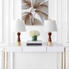 Renni Table Lamp (Set of 2) - 21 Inch Height - TBL4227 - Brown/Gold - Safavieh - 2 of 4