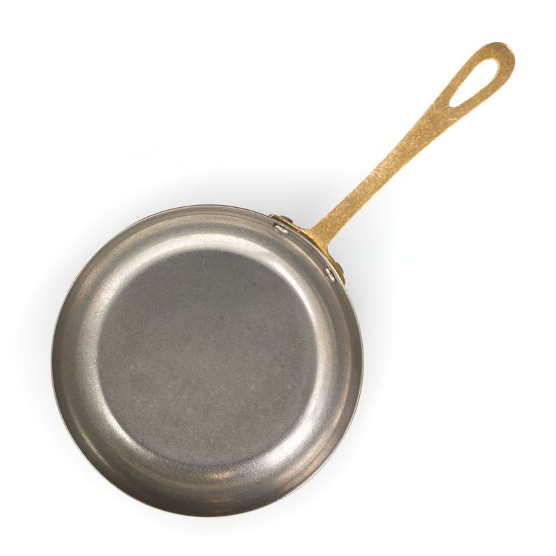 Gibson Home Normandie 5.5 Inch Stainless Steel Mini Frying Pan In Silver and Gold, 2 of 11