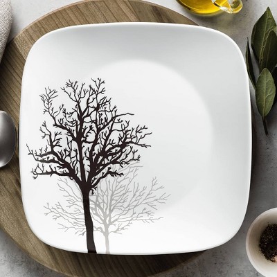 Corelle 12pc Vitrelle Timber Shadows Dinnerware Set: Nigeria Ubuy - Main Image