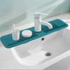 REGALWOVEN Longer Faucet Mat for Kitchen Sink Splash Guard, Kitchen Sink Mat, Kitchen Sink Splash Guard, Kitchen Sink Area Behind Faucet Mat 1 Pc - 2 of 4
