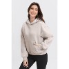 Spruce Fashion Womens Hoodies Fitted Pullover Fall Sweatshirts Winter Fleece Comfy Cotton Long Sleeve - 2 of 4