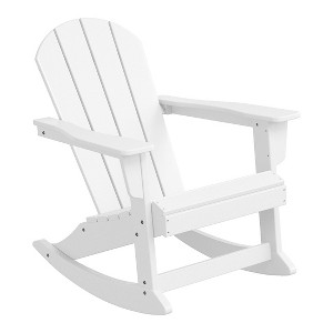 WestinTrends  Outdoor Patio Porch Rocking Adirondack Chair - 1 of 4