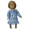 Doll Clothes Superstore Handmade Size 12 Nightgown with Matching Doll Nightgown - 3 of 4