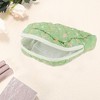 Unique Bargains Lady Portable Square Lipstick Bag Green 1 Pc - 3 of 4