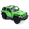 KiNSMART - Jeep Wrangler Rubicon Off Road 4x4 5 inch 1:34 Scale Die Cast Model Replica Toy Car Opentop - 2 of 4