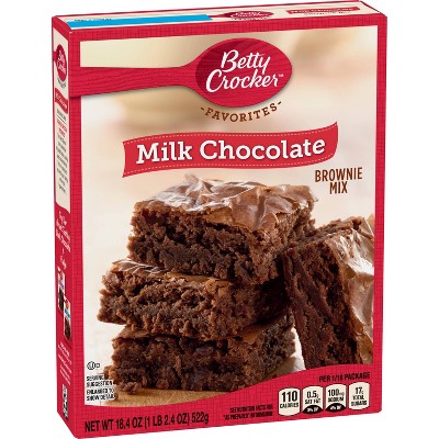 Betty Crocker Traditional Milk Chocolate Brownie - 18.4oz