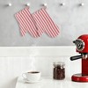 REGALWOVEN Soft Oven Mitts, Heat-Resistant Cooking Gloves, Thick Cotton Lining, Flexible Gripping for Baking, Kitchen Mitts 2Pcs - 3 of 4