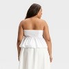 Women's Babydoll Tube Top - A New Day™ - 2 of 3