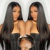 Jessie's Wig 18-38 Inch Straight Glueless Wig 4x4 Pre Cut Lace For Women Natural Black 1 Pc/Pack - 2 of 4