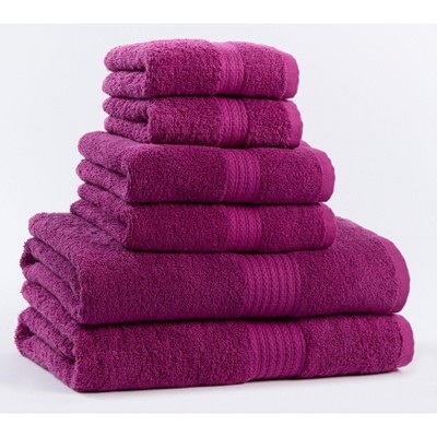 BrylaneHome BH Studio 6 Piece Bath Towel Set