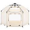 Dream On Me Pop Up Children Playpen Easy Set-Up- Indoor Play House and Outdoor Play Tent with Canopy Cover - 2 of 4