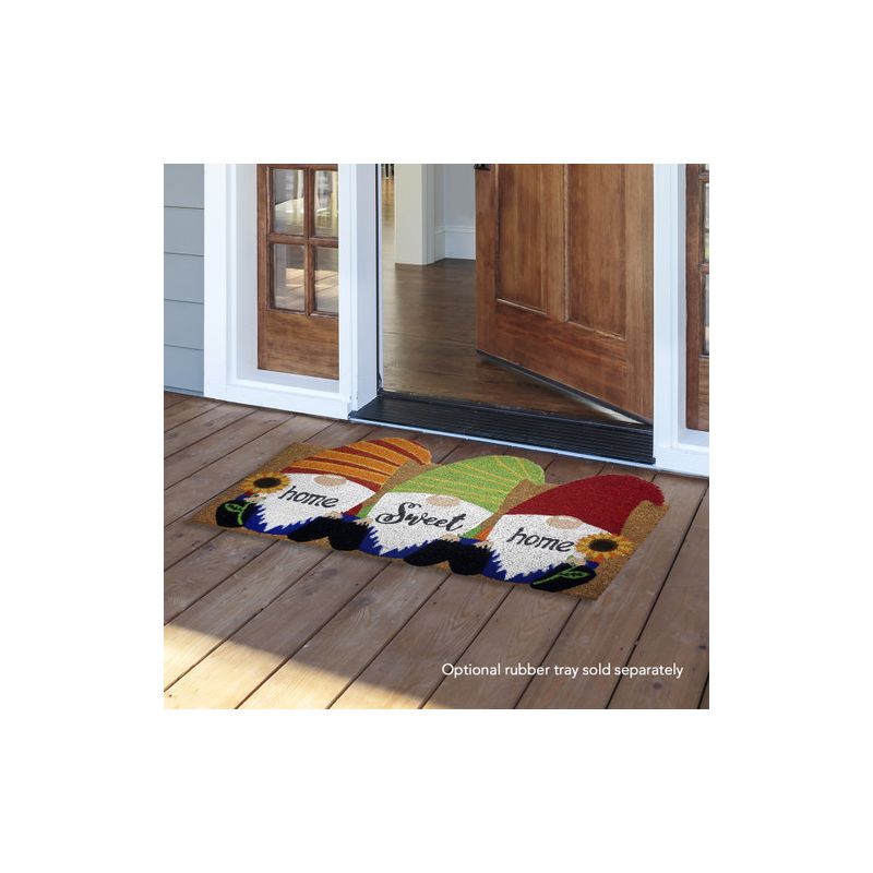 Home Sweet Home Gnome Spring Natural Fiber Coir Doormat 30" x 18" Briarwood Lane, 2 of 4