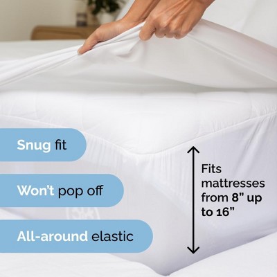 Queen White Microfiber Deep Pocket Bed Sheet Set