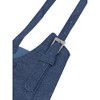 INSPIRE CHIC Women's Elastic Wide Waist Belt, Steampunk Underbust Corset Belts Faux Leather/Denim for Dress - 3 of 4
