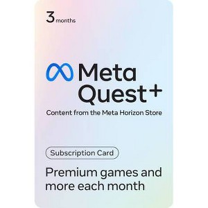 Meta Quest+ Subscription Gift Card (Digital) - 1 of 1