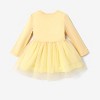 PATPAT Disney Princess Baby Toddler Girl Long Sleeves Tulle Dress Birthday Party Costume - 2 of 4