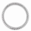 Black Bow Jewelry 2.25mm Rhodium Plated Sterling Silver Stackable Twisted Band - 2 of 4