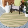 Courtyard CY6062 UV & Stain Resistant Non-Shedding Power Loomed Indoor/Outdoor Rugs - Safavieh - 2 of 4