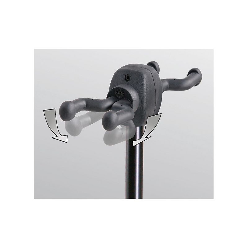 K&M Double Guitar Stand Black, 2 of 4