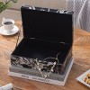 Marbled Jewelry Box, Jewelry Cabinet, Jewelry Box For Women-Cuddlewood - 4 of 4