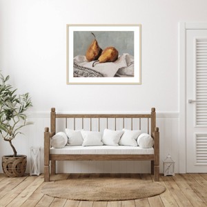 Amanti Art Pair of Pears II by Marian Parsons Framed Wall Art Print - 1 of 4