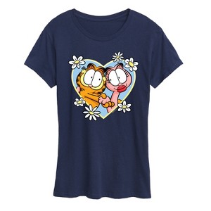 Women's - Garfield - Garfield Arlene Heart Short Sleeve Graphic T-Shirt - 1 of 4