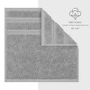 American Soft Linen 100% Cotton Turkish Luxury 4 Piece Washcloth Set, 13x13 inches Washcloth Hand Face Towels for Bathroom and Kitchen Washrags - 4 of 4
