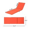 Christopher Knight Home Jamaica Outdoor Water Resistant Fabric Chaise Lounge Cushion(Not include Chair) - 3 of 4