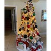Northlight 6" Shatterproof Matte Christmas Ball Tree Ornament - Green - 3 of 4