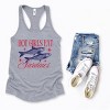 Simply Sage Market Hot Girls Eat Sardines Racerback Tank - 3 of 4